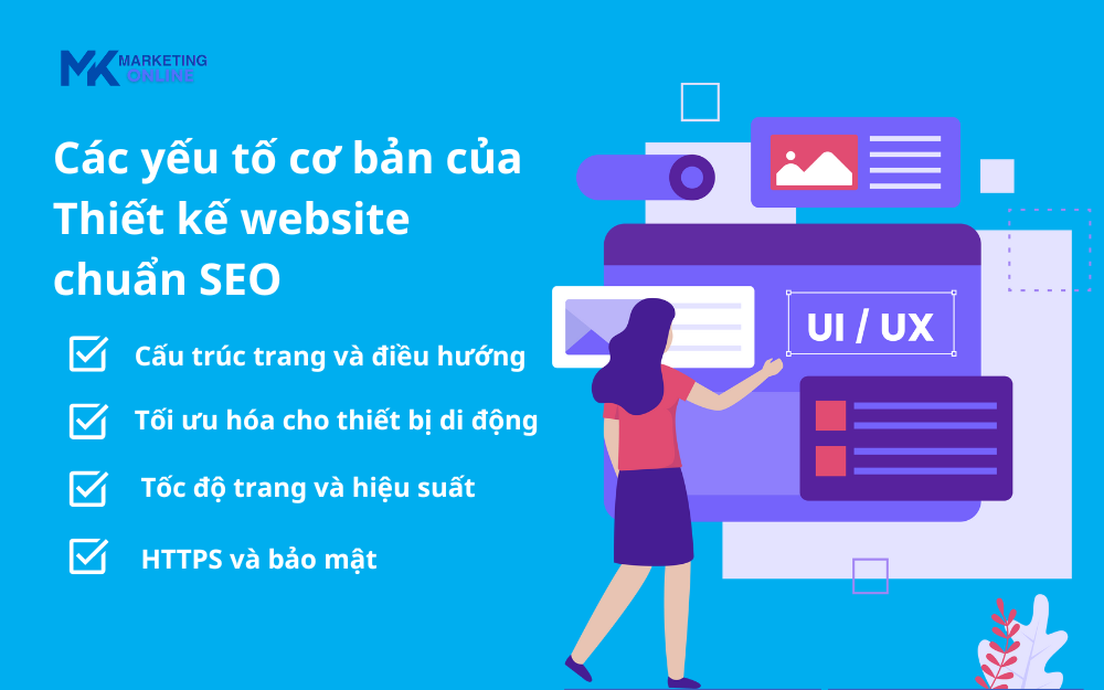 Các yếu tố cơ bản của Thiết kế website chuẩn SEO