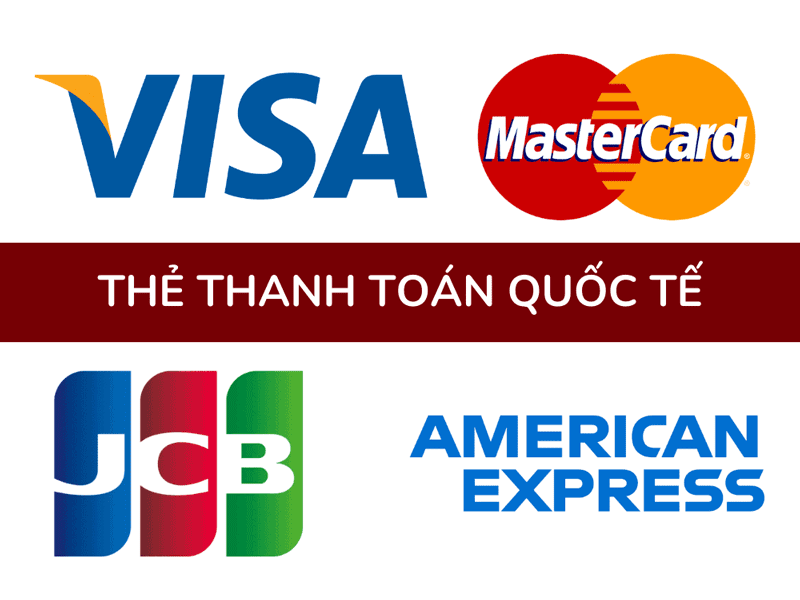 Chuẩn bị thẻ thanh toán Visa 